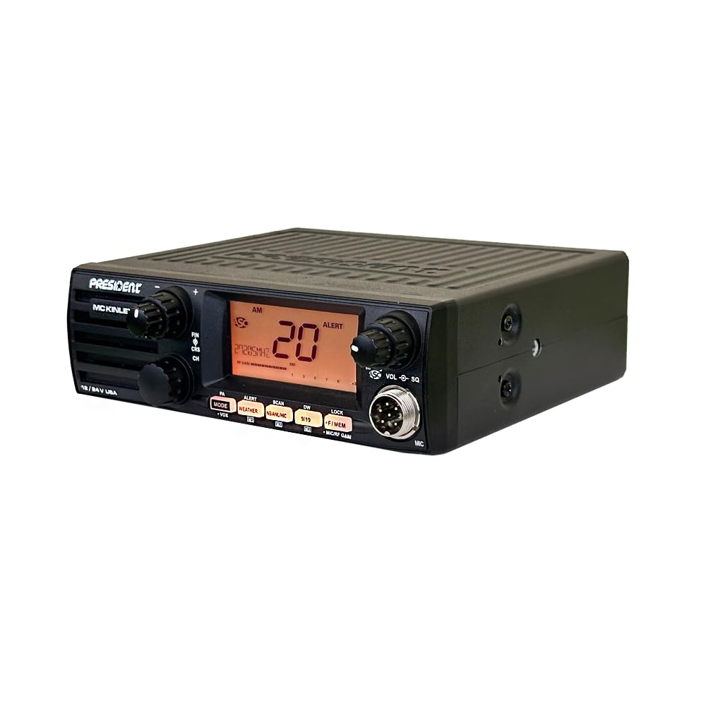 Foto 4 pulgar | Presidente De Cb Radio Mckinley Am/ssb 40 Canales 12/24 V Con Alertas De La Noaa - Venta Internacional.
