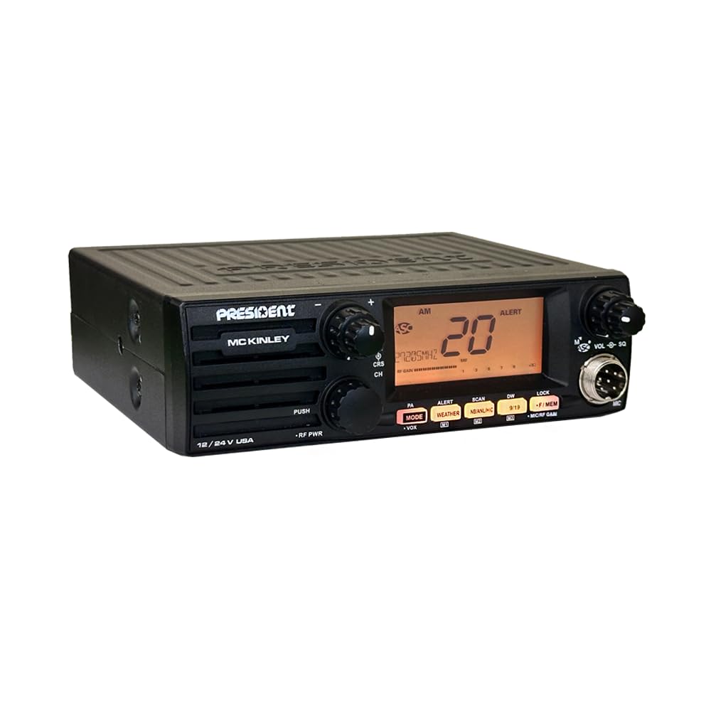 Foto 5 pulgar | Presidente De Cb Radio Mckinley Am/ssb 40 Canales 12/24 V Con Alertas De La Noaa - Venta Internacional.