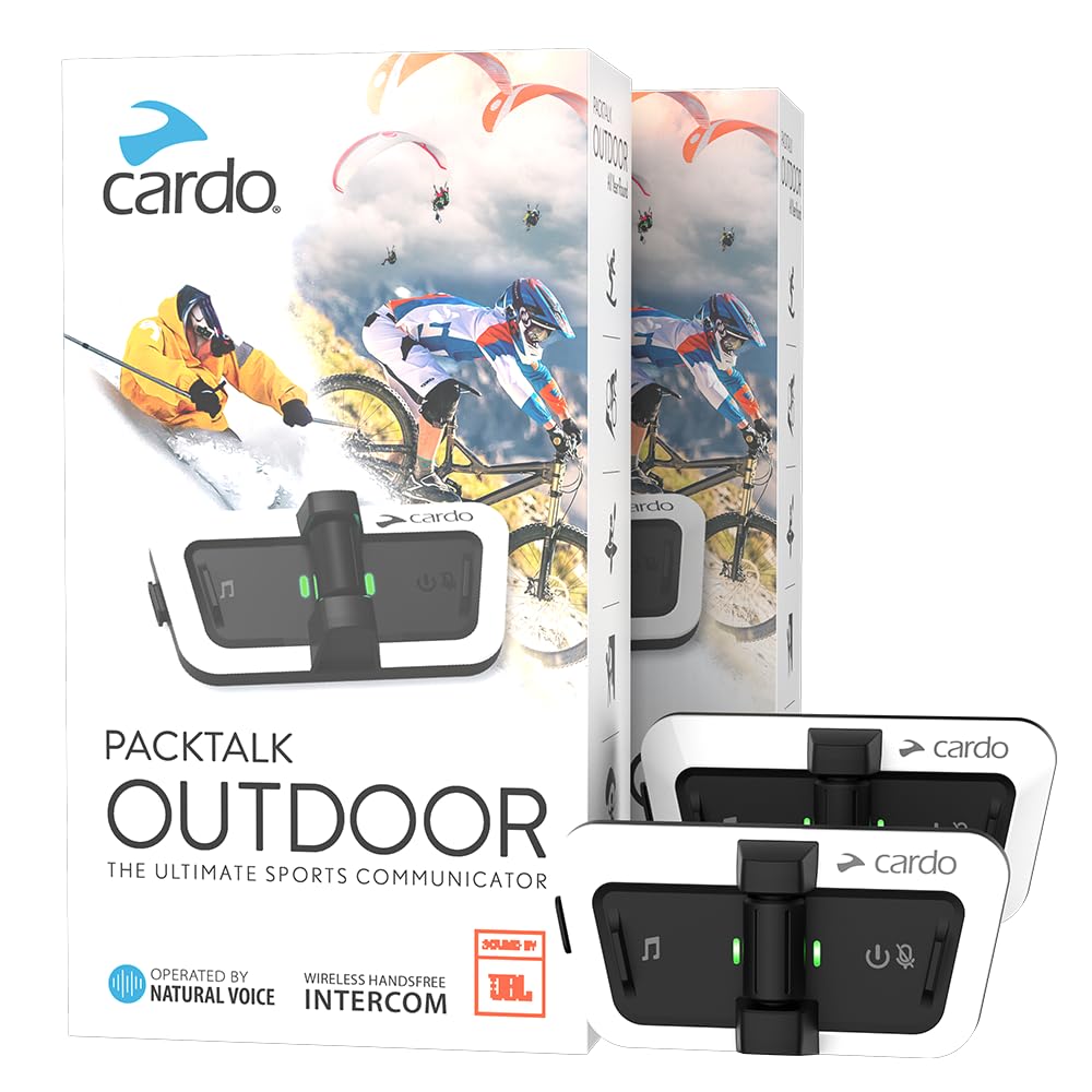 Foto 2 pulgar | Sistema De Comunicación Para Cascos Cardo Packtalk Outdoor  Paquete Doble - Venta Internacional.