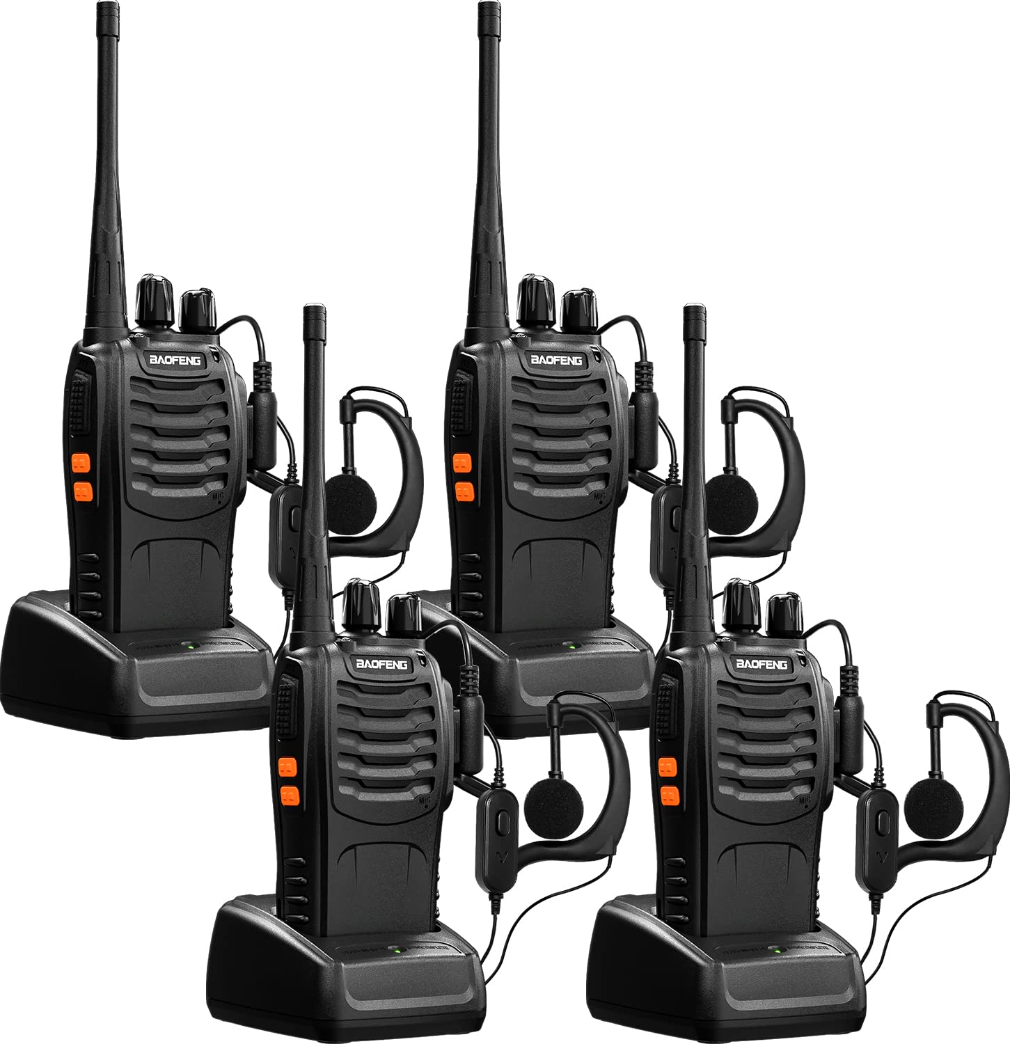 Foto 2 pulgar | Walkie Talkies Baofeng Bf-888s Uhf De Largo Alcance  Paquete De 4 Con Acc - Venta Internacional.