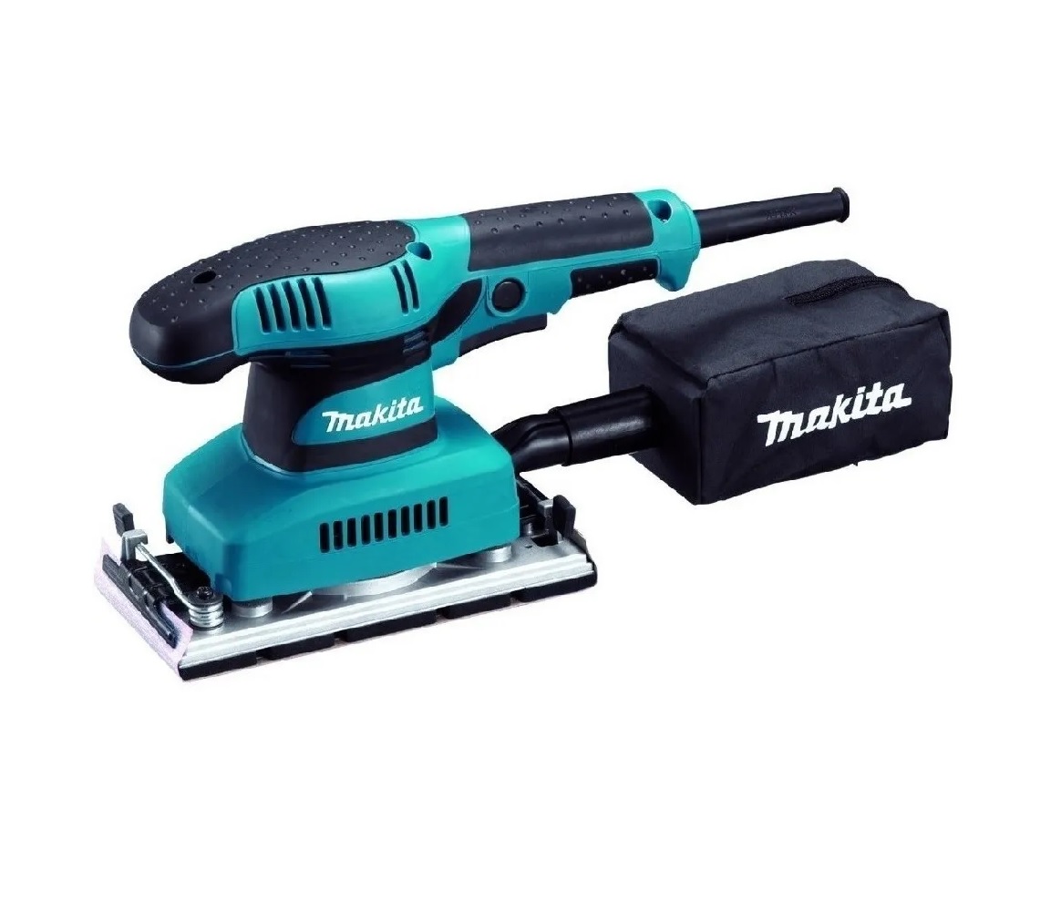 Lijadora Orbital Makita BO3710 color Azul 50Hz/60Hz 120V