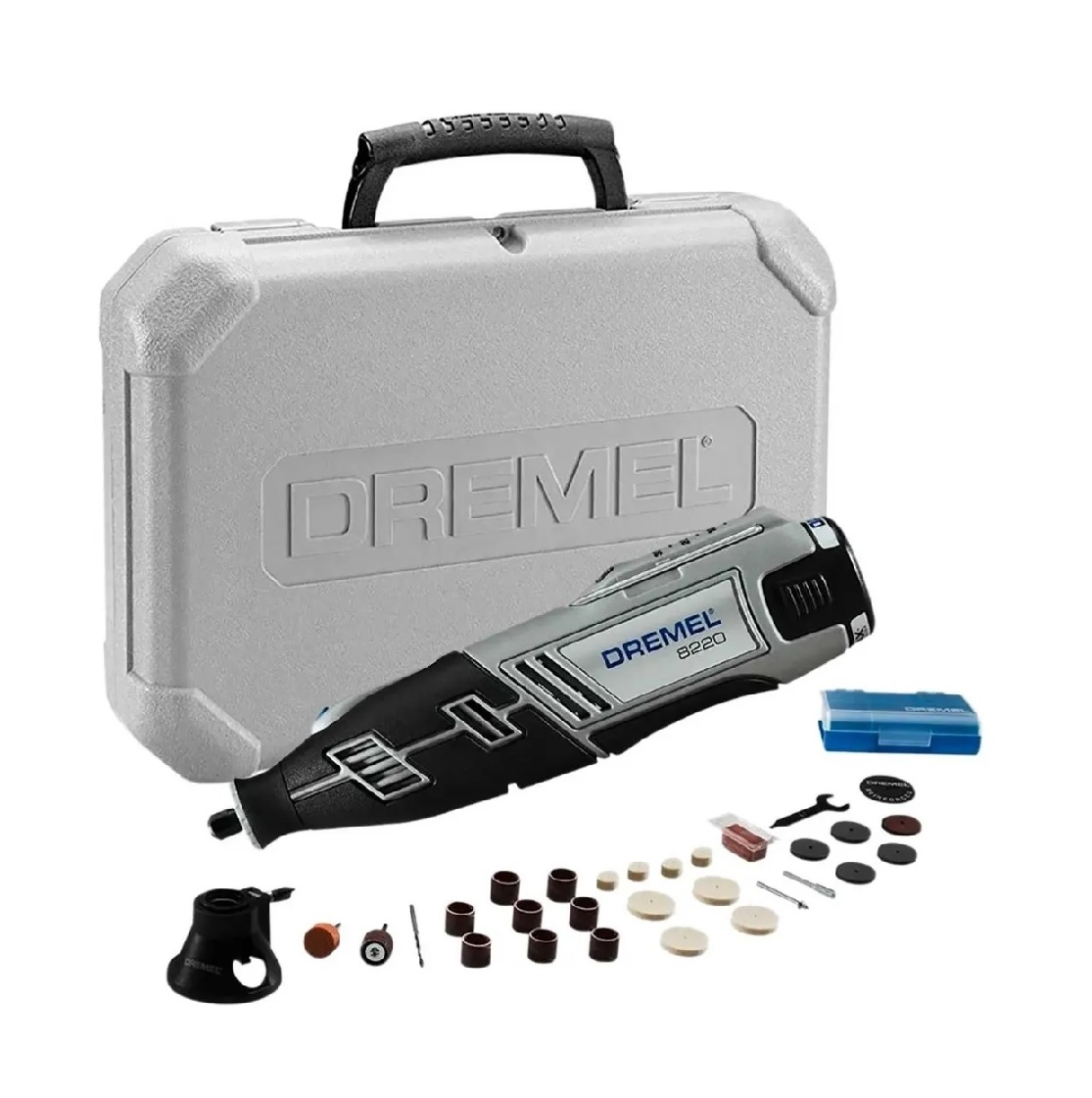 Mototool Dremel 8220 Inalámbrico + 28 Accesorios + Maletín