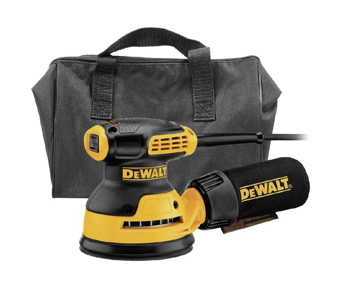 Lijadora Orbital de Velocidad Variable DeWalt DWE6423K 5 Pulg