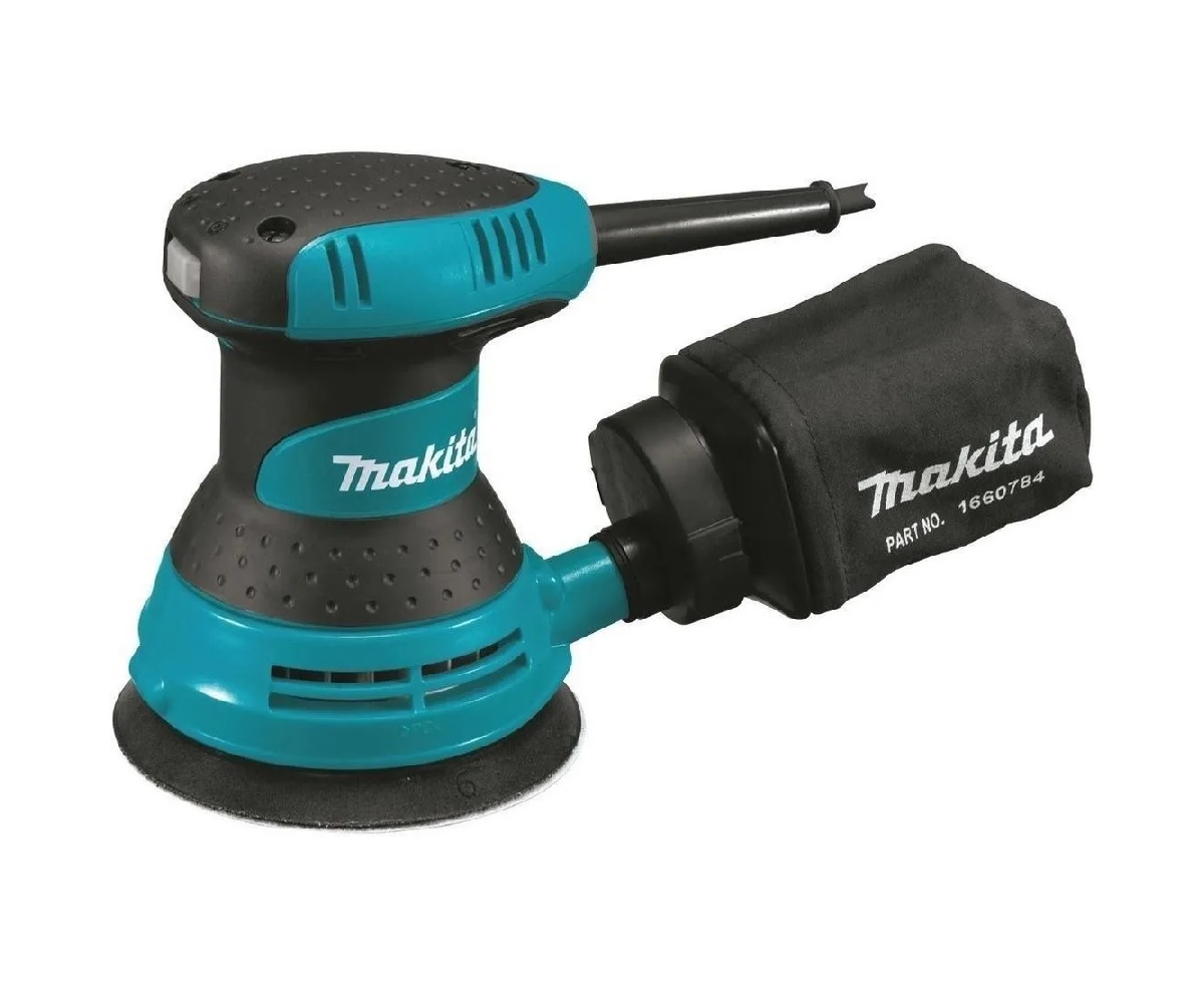 Foto 2 pulgar | Lijadora Roto Orbital Makita BO5030 color Azul con Sistema Velcro 300 W 220 V