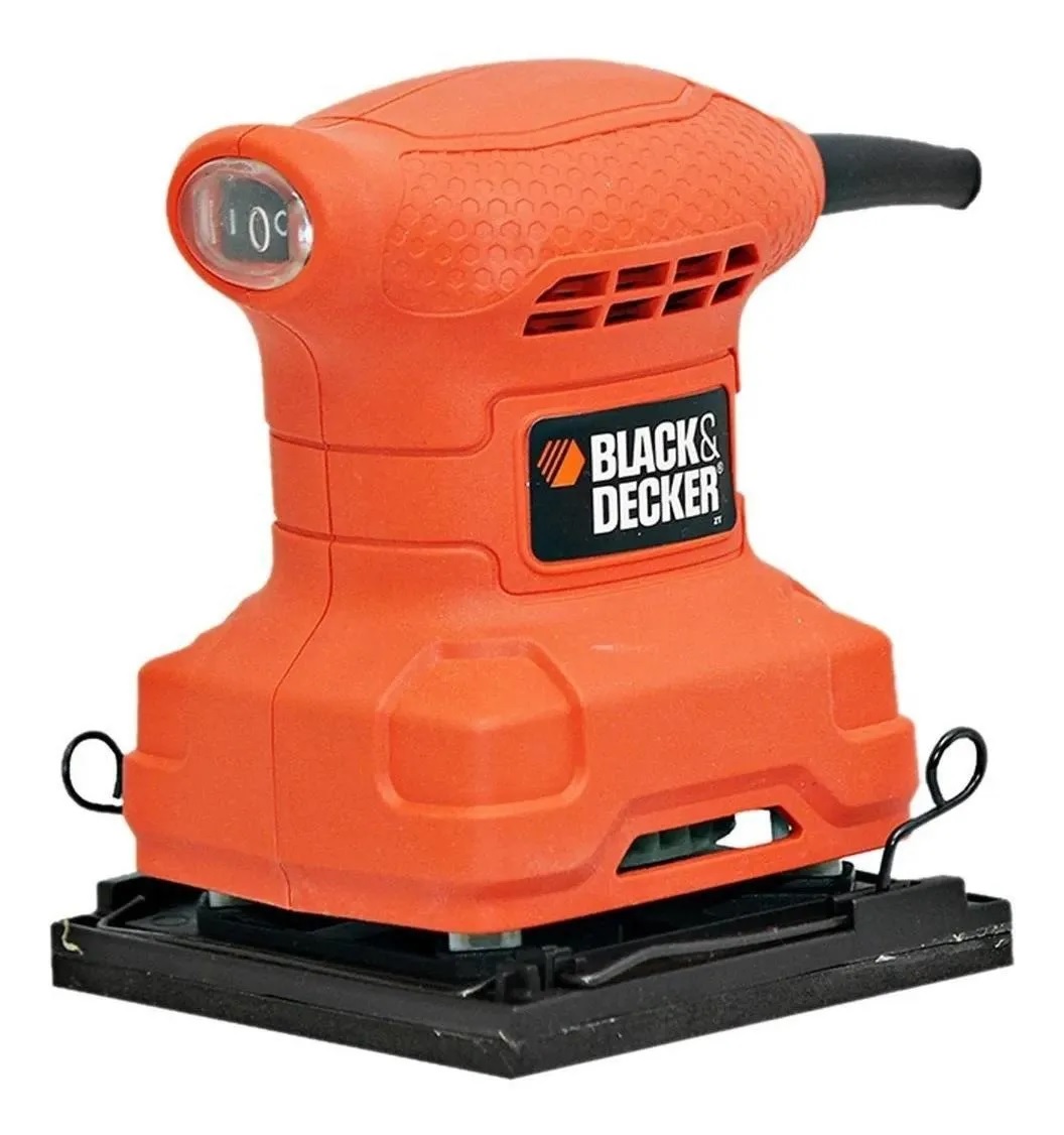 Foto 2 pulgar | Lijadora Orbital Black + Decker SS200 Anaranjada