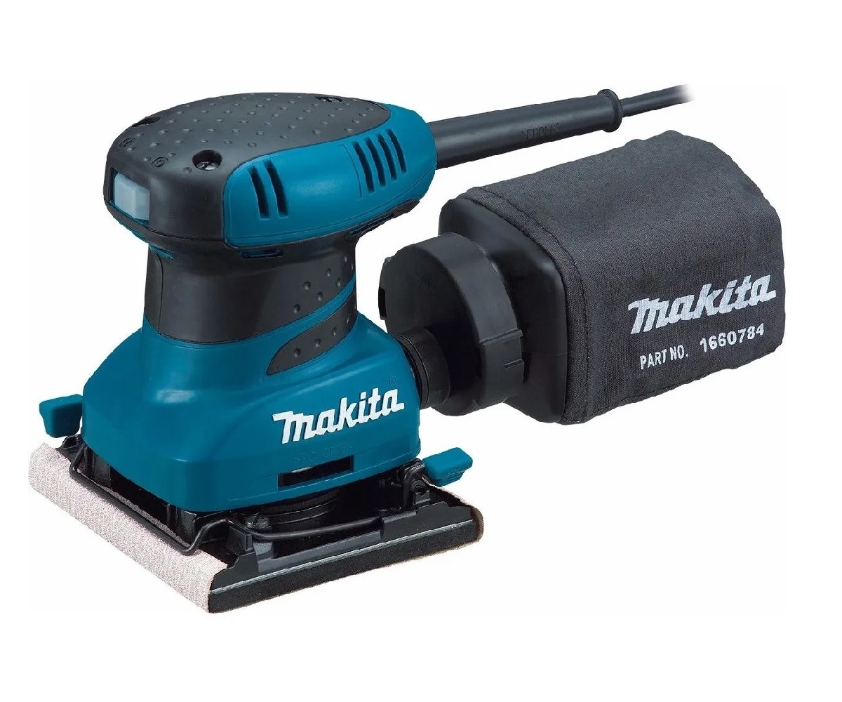 Lijadora de Acabados MAKITA BO4556 color Azul 200 W 14000 RPM