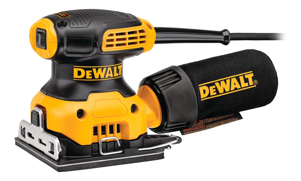 Lijadora Orbital 1/4 280w 14000opm B. Recolec Dewalt Dwe6411