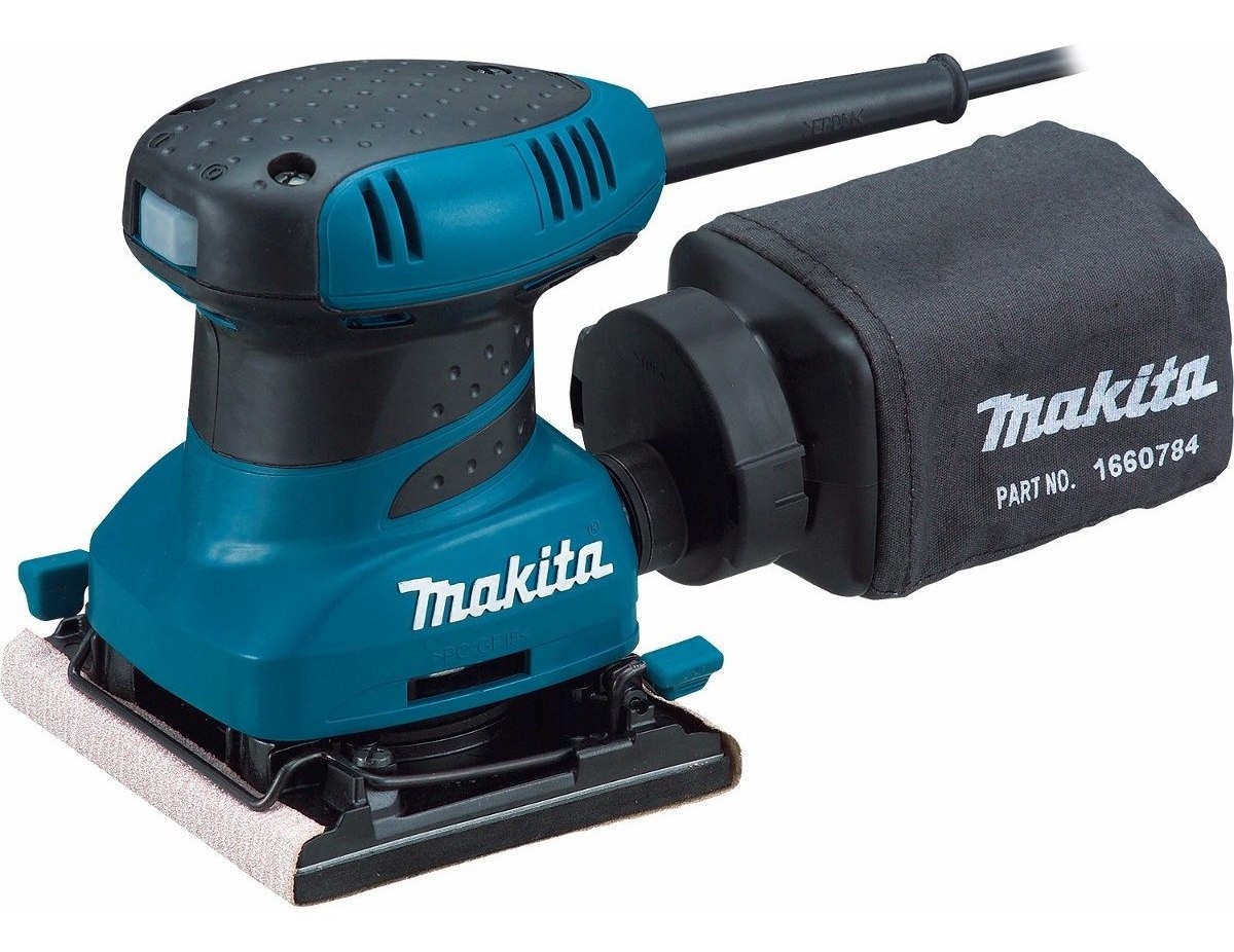 Lijadora De Acabados Makita Bo4556 200 W 14000 Rpm