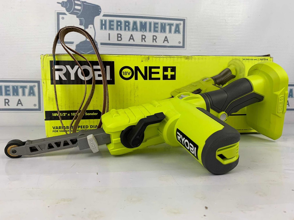 Lijadora Inalámbrica Ryobi 18v 1/2x18 Psd101b Solo Equipo