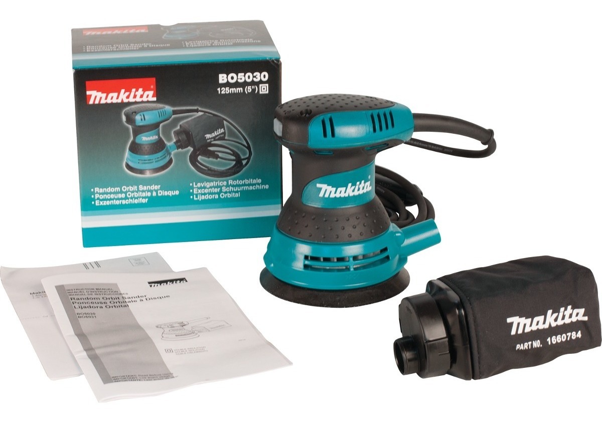 Lijadora Orbital Makita 300w 5  Bo5030 Herramienta Makita