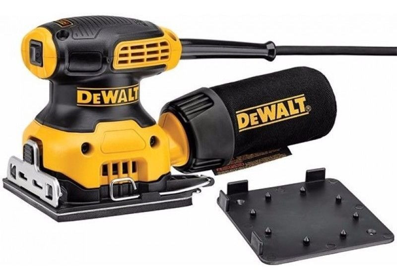 Lijadora De Palma Orbital 1/4 Hoja Dwe6411-b3 Dewalt