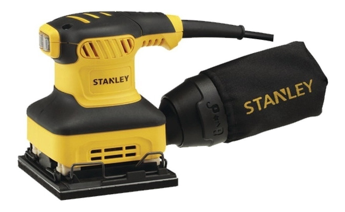 Lijadora Orbital Stanley Ss24 Amarilla 60hz 240w 120v