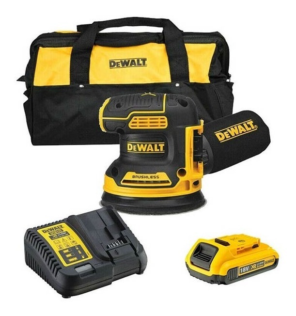 Lijadora Orbital Dewalt Dcw210d1  20v 1 Bateria 1 Cargador