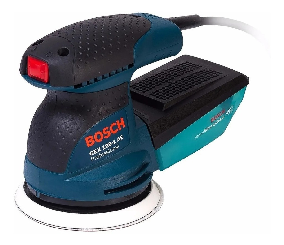 Lijadora Excéntrica Bosch Gex 125-1 Ae De 250 W 13875g0