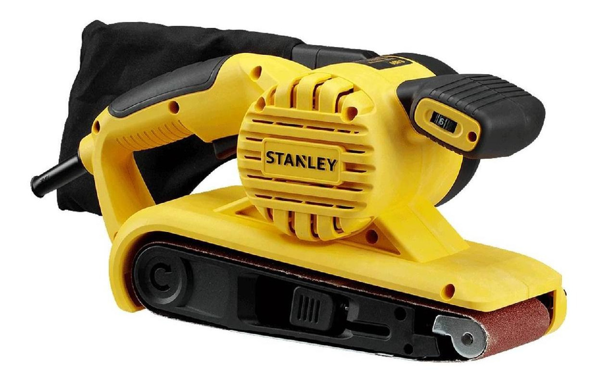 Lijadora De Banda Stanley Sb90 Amarilla 900w 120v Stanley