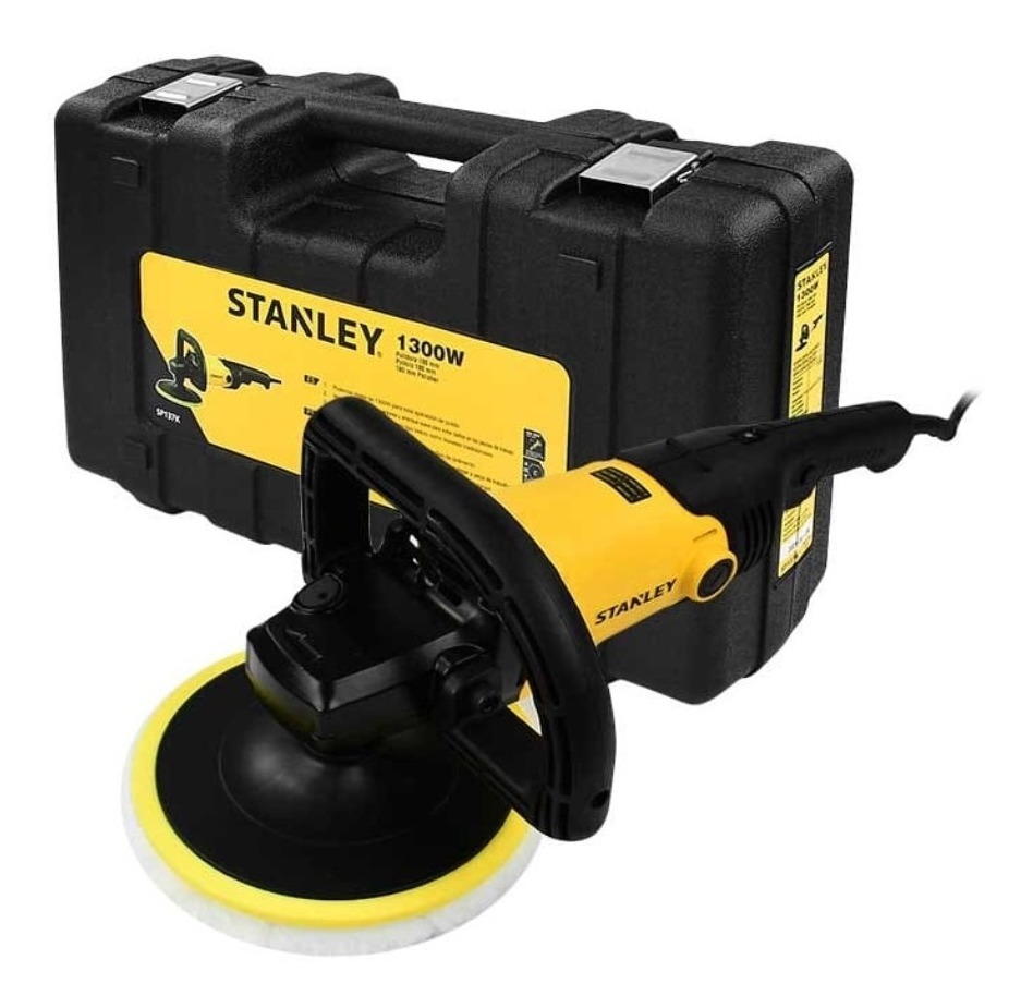 Pulidora Lijadora 7'' Pulg 1300w Stanley Sp137k-b3 Puli015