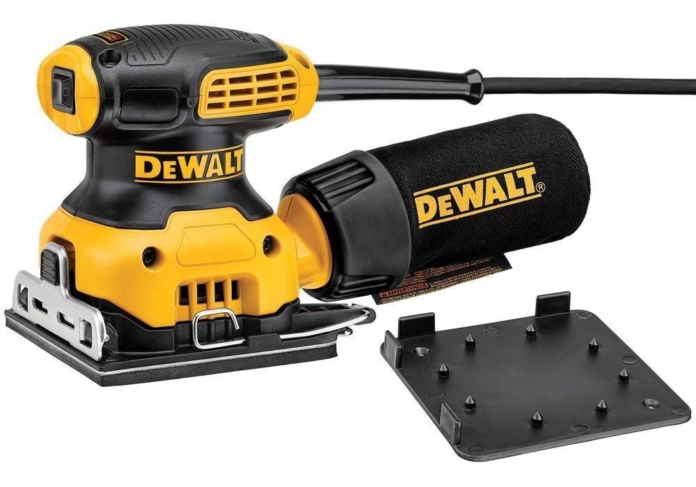 Lijadora Dewalt Dwe6411 1/4 Hoja Acabado Fino