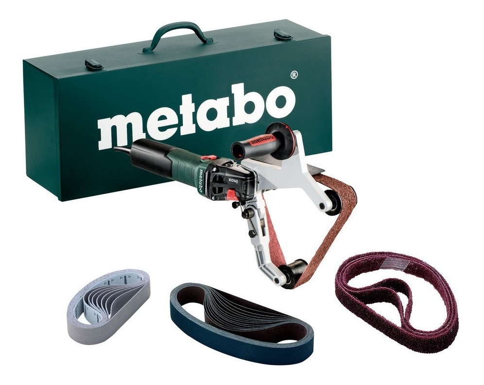 Lijadora de Tubo Metabo Rbe 15-180set Inox Kit