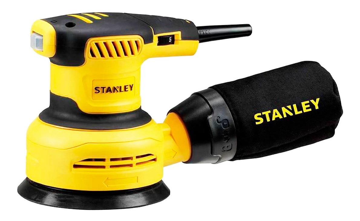 Lijadora Roto-orbital 5 300w 0-12000opm B. Reco Stanley Ss30