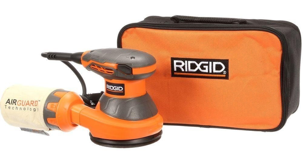 Lijadora De Orbita Ridgid 5 Pulgadas Velocidad Variable