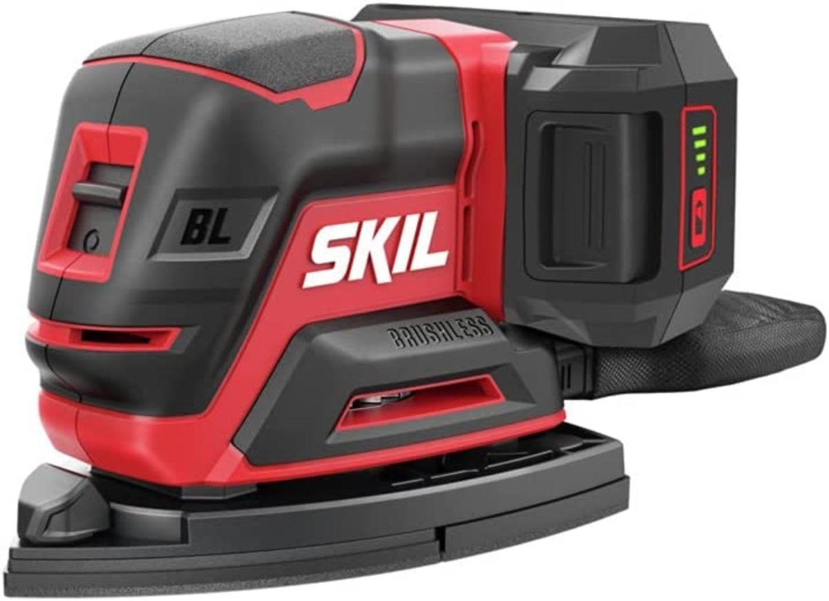 Skil 20v Lijadora Control De Vibración Con Batería Y Cargado