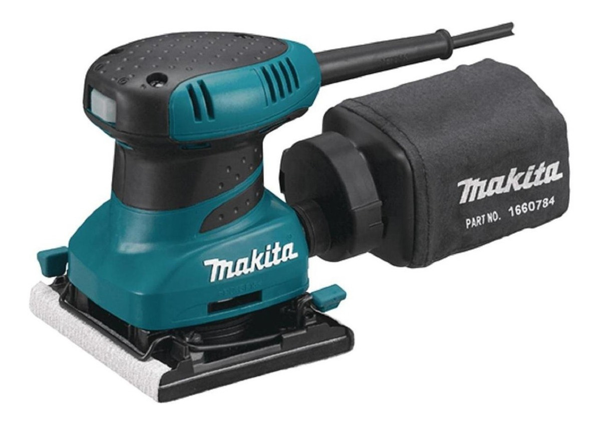 Lijadora Orbital Makita Bo4556 Azul 50hz/60hz 120v