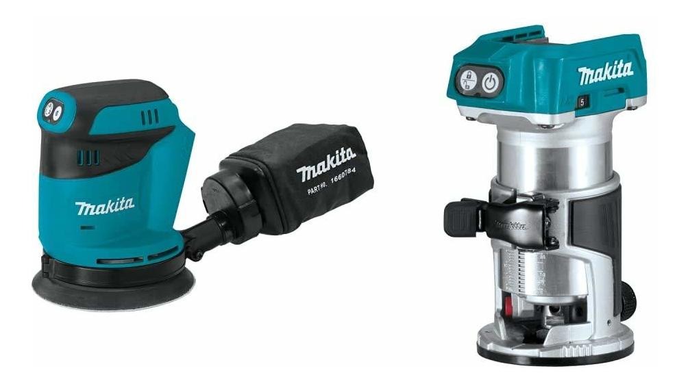 Foto 2 pulgar | Makita Xob01z 18v Lxt Litio-ion Inalámbrico 5  Lijadora Órbi