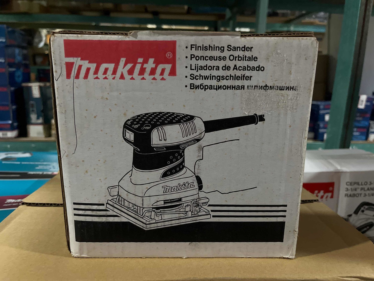 Lijadora Roto Orbital Makita Electrica Bo4558