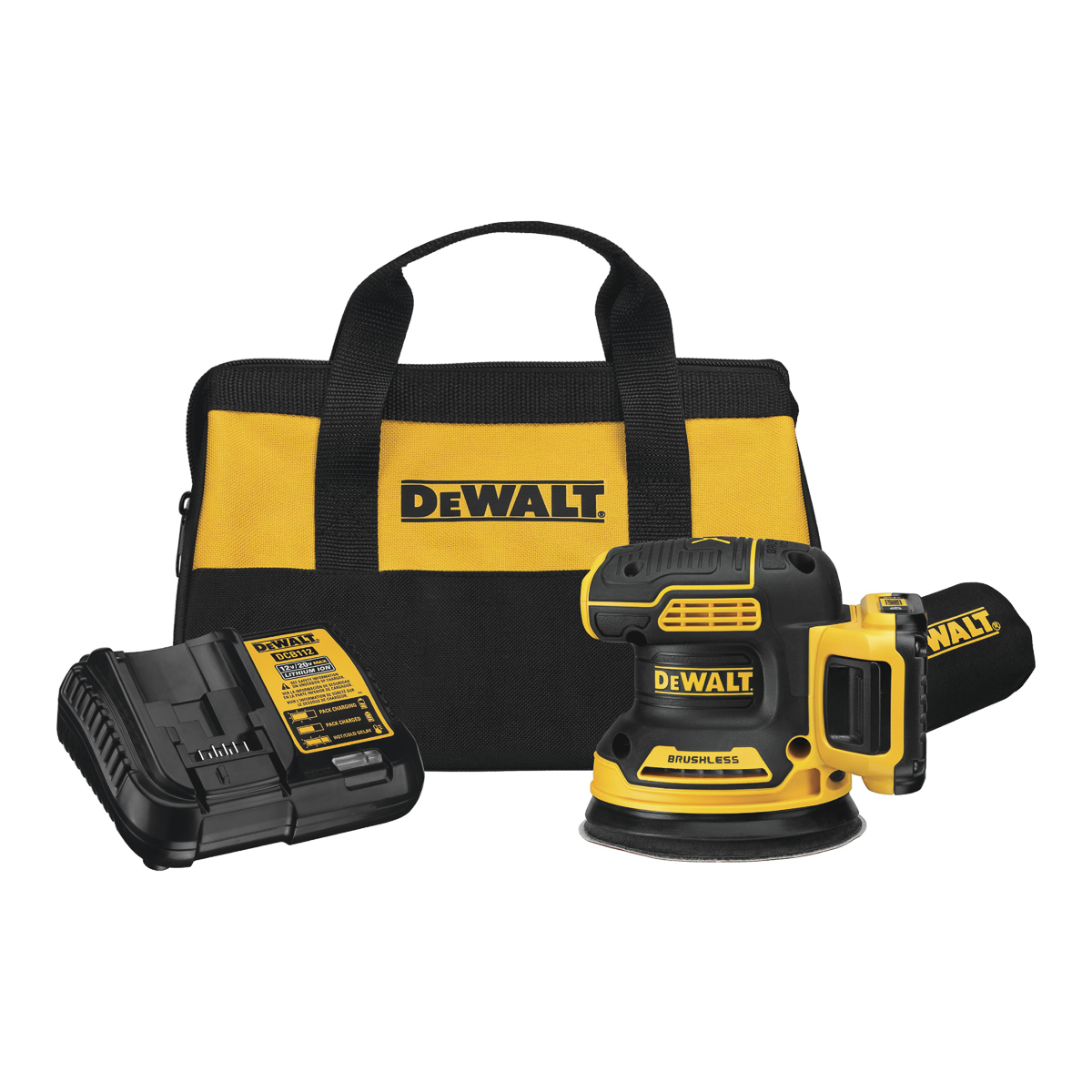 Foto 2 pulgar | Lijadora Roto-orbital 20v Max 5 280w 8000-12 Dewalt Dcw210d1 - Amarillo