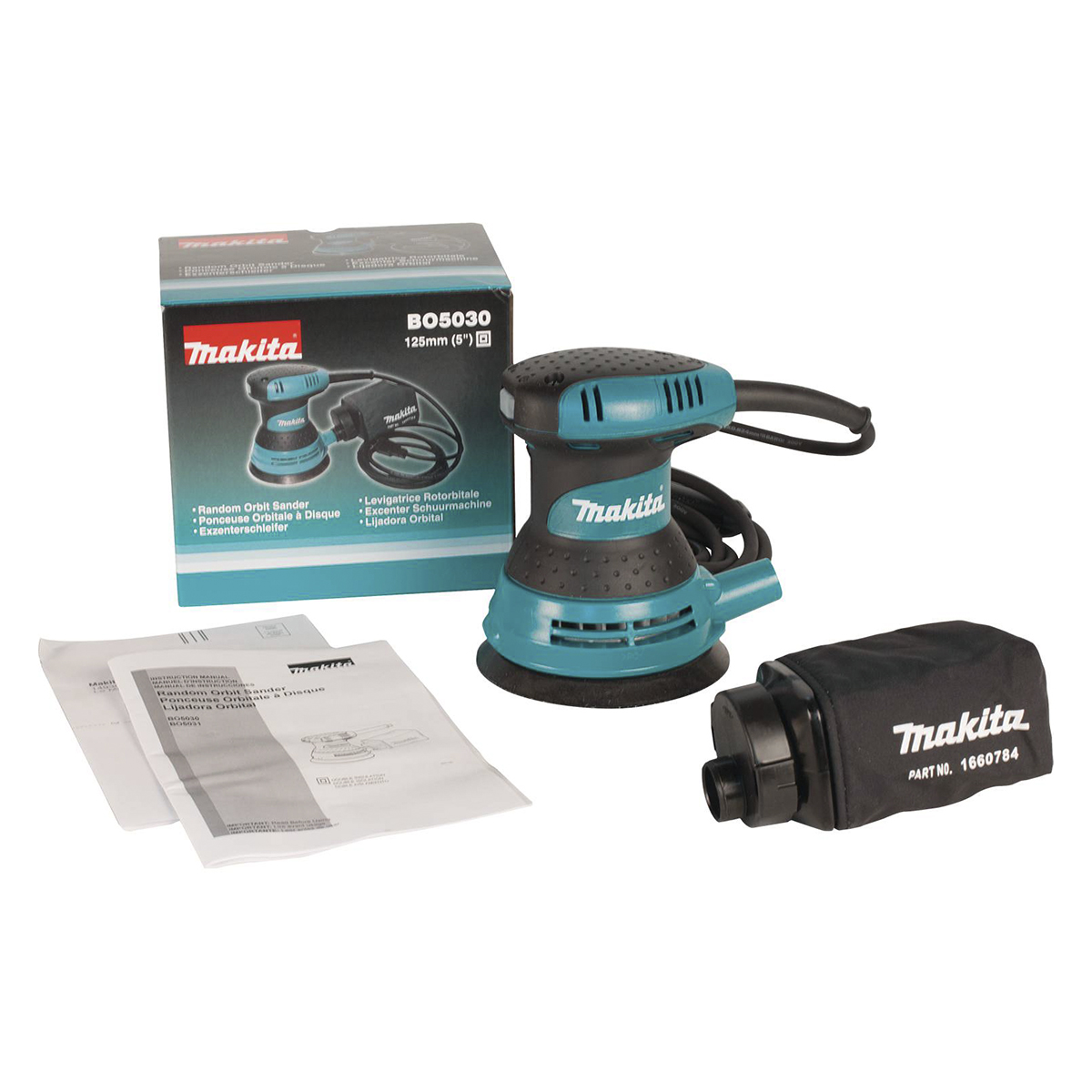 Foto 5 | Lijadora Orbital 5 Excéntrica 300w Makita Bo5030 color Azul