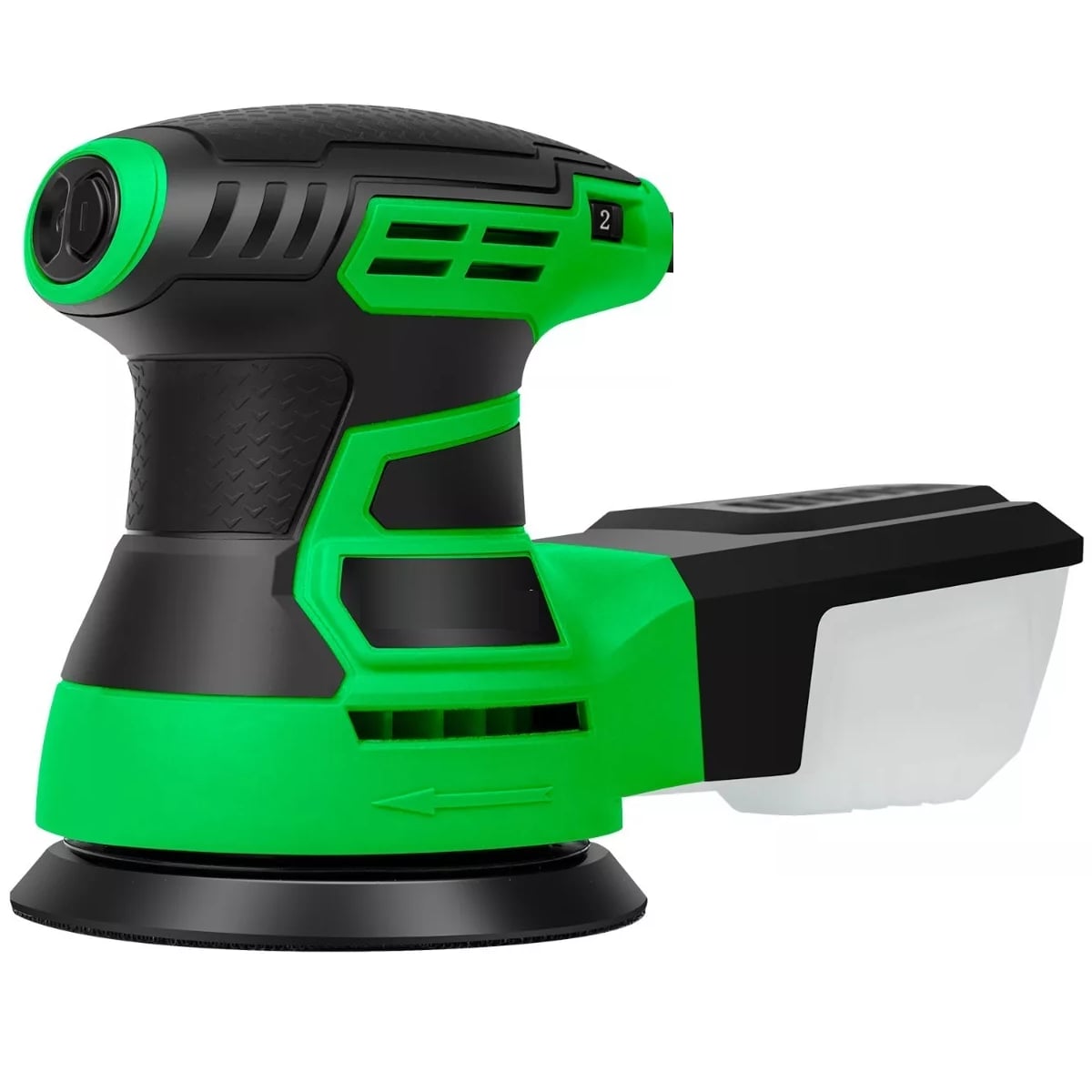 Lijadora Roto Orbital Eo Safe Imports Esi-6069 color Verde 6 Variaciones de Velocidad 5 Lijas $1,689