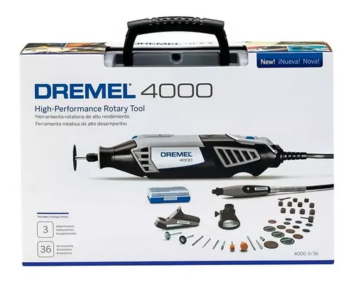 Foto 5 | Moto-tool Alámbrico Dremel 4000-4/36 230v 10000-33000rpm F0134000NA Gris