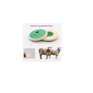 Foto 3 | Kit 10 Almohadillas Para Pulir Ruedas De Lana De 4 Pulgadas Eo Safe Imports Esi-12052 Beige