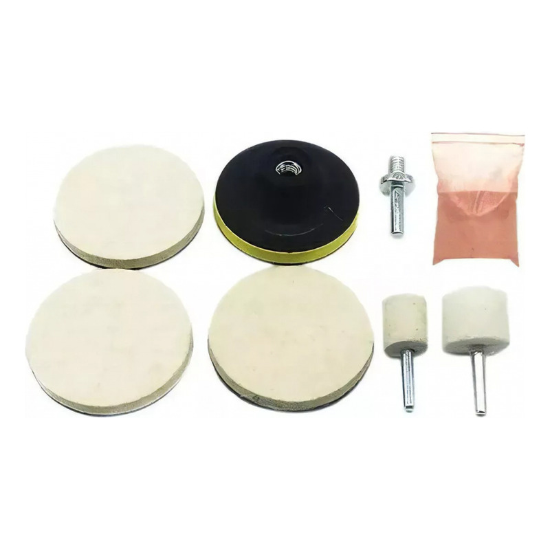 Kit De Pulido Para Perforar Aluminio De Acero Inoxidable De 8 Piezas - Venta Internacional.