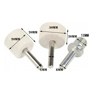 Foto 4 | Kit De Pulido Para Perforar Aluminio De Acero Inoxidable De 8 Piezas - Venta Internacional.