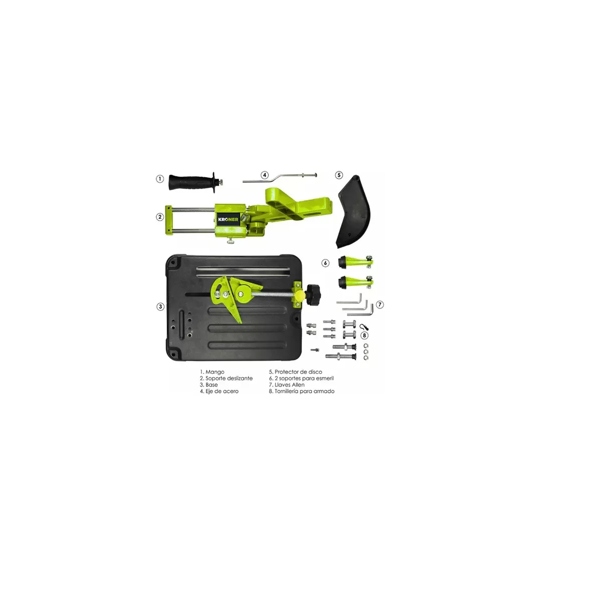 Foto 4 pulgar | Soporte Esmeriladora Corte Vertical Horizontal Eo Safe Imports Esi-17898 Multicolor