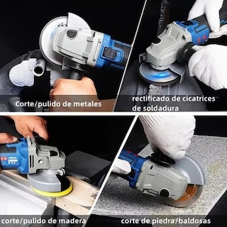Foto 2 | Pulidora Recargable Doble Bateria Cambio Automático De Velocidad