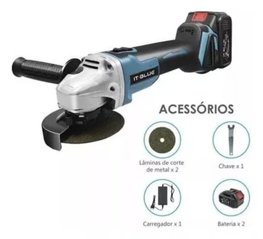 Foto 5 pulgar | Pulidora Recargable Doble Bateria Cambio Automático De Velocidad