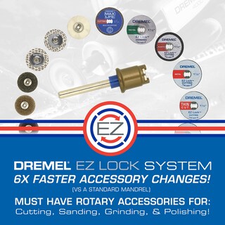 Foto 6 | Kit De Accesorios Para Herramientas Rotativas Dremel Ez686-01 Ez Lock - Venta Internacional.