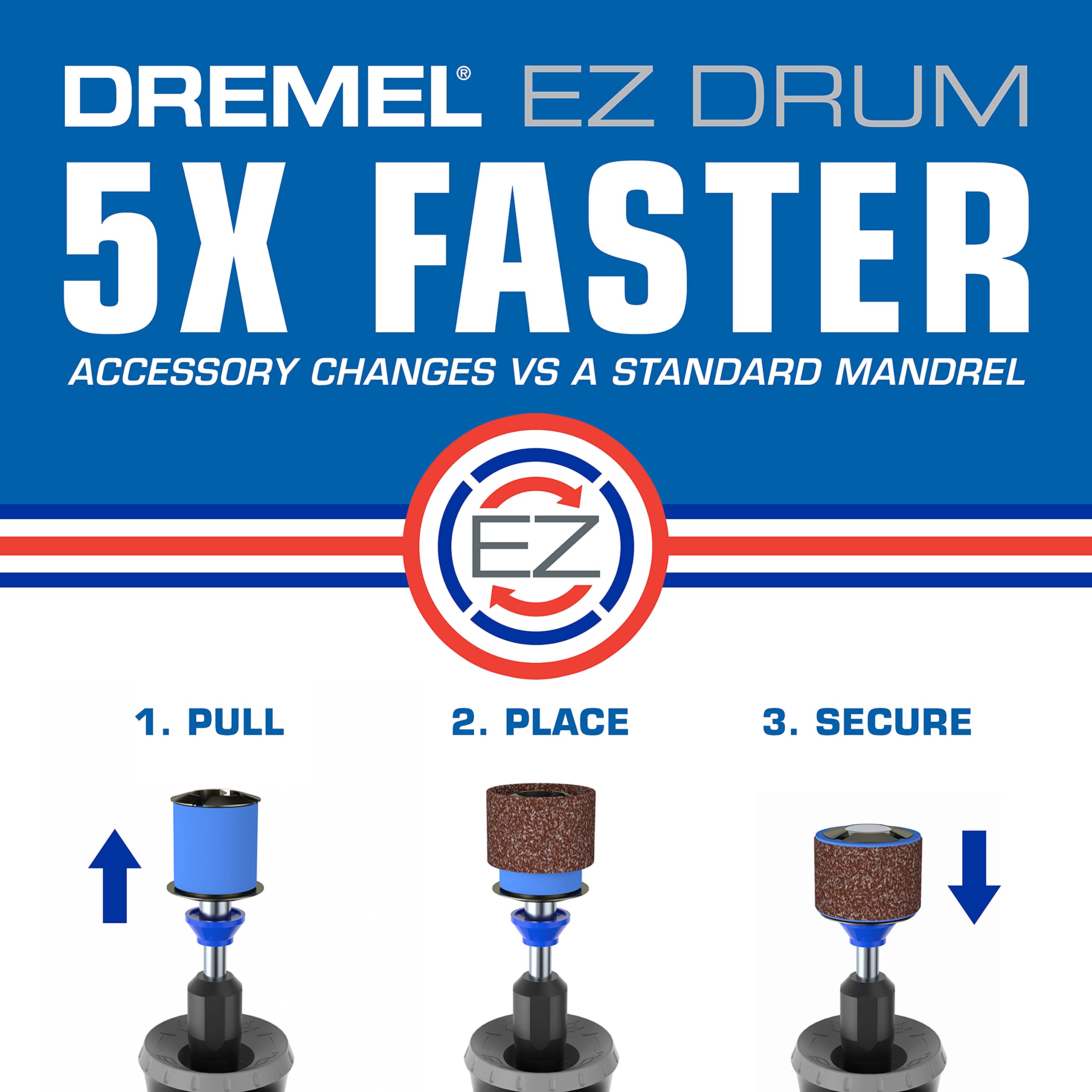 Foto 8 pulgar | Kit De Accesorios Para Herramientas Rotativas Dremel Ez686-01 Ez Lock - Venta Internacional.