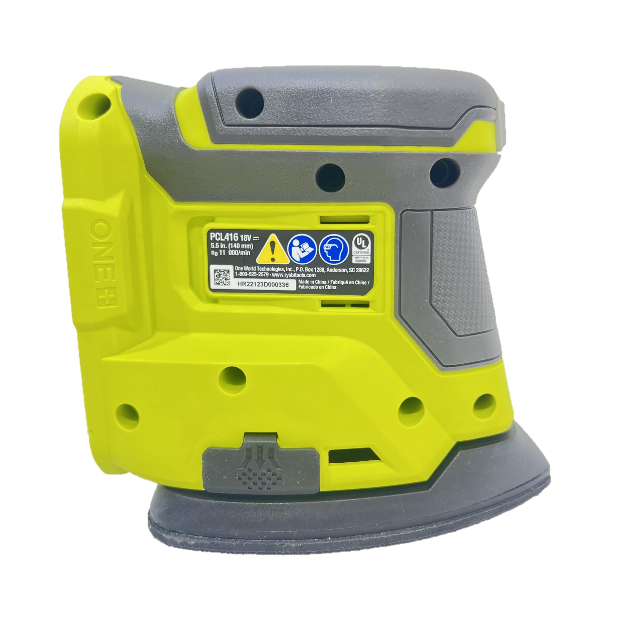 Foto 3 | Sander Ryobi Corner Cat Finish 18 V Inalámbrica con Papel de Lija - Venta Internacional
