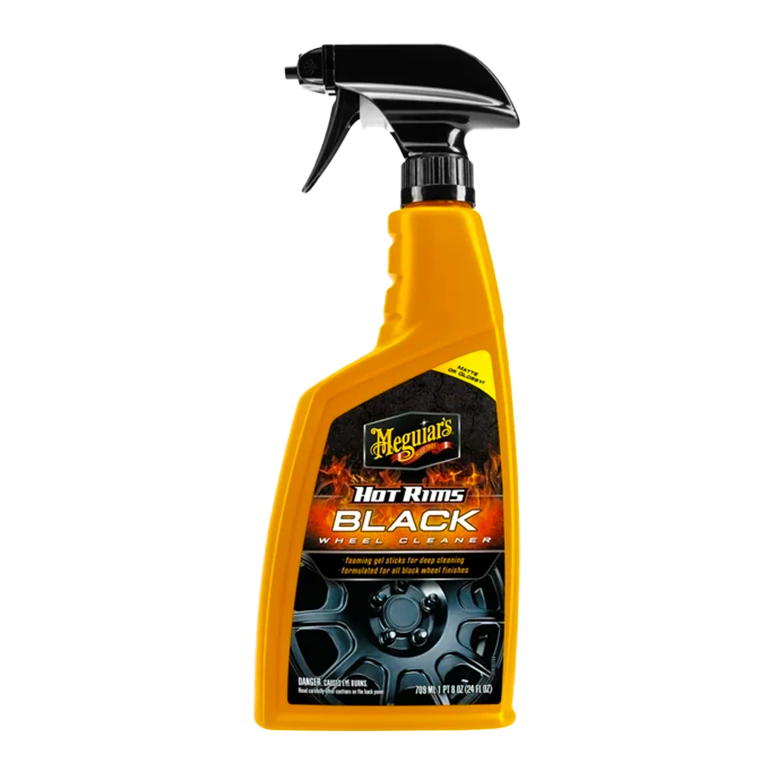Foto 2 pulgar | Limpiador De Ruedas Meguiar's Hot Rims, Botella Pulverizadora Negra De 710 Ml - Venta Internacional.