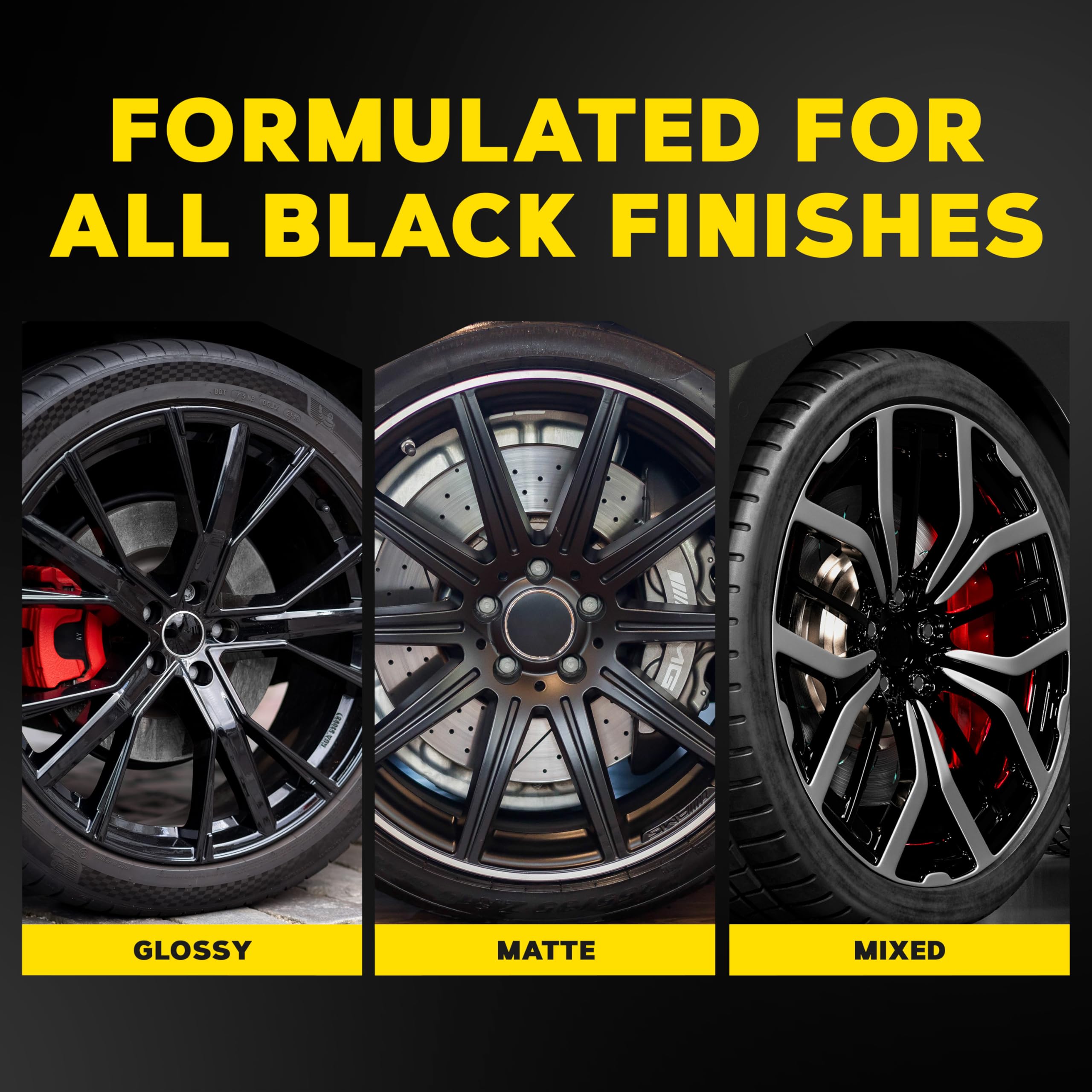 Foto 3 | Limpiador De Ruedas Meguiar's Hot Rims, Botella Pulverizadora Negra De 710 Ml - Venta Internacional.
