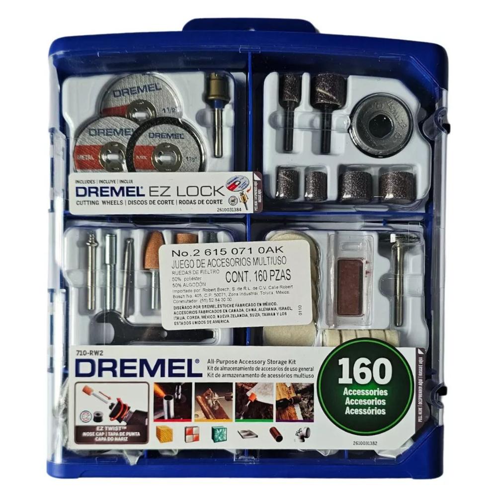 Foto 6 pulgar | Dremel 3000 + Kit 160 Pza Mandril Maletin 127v