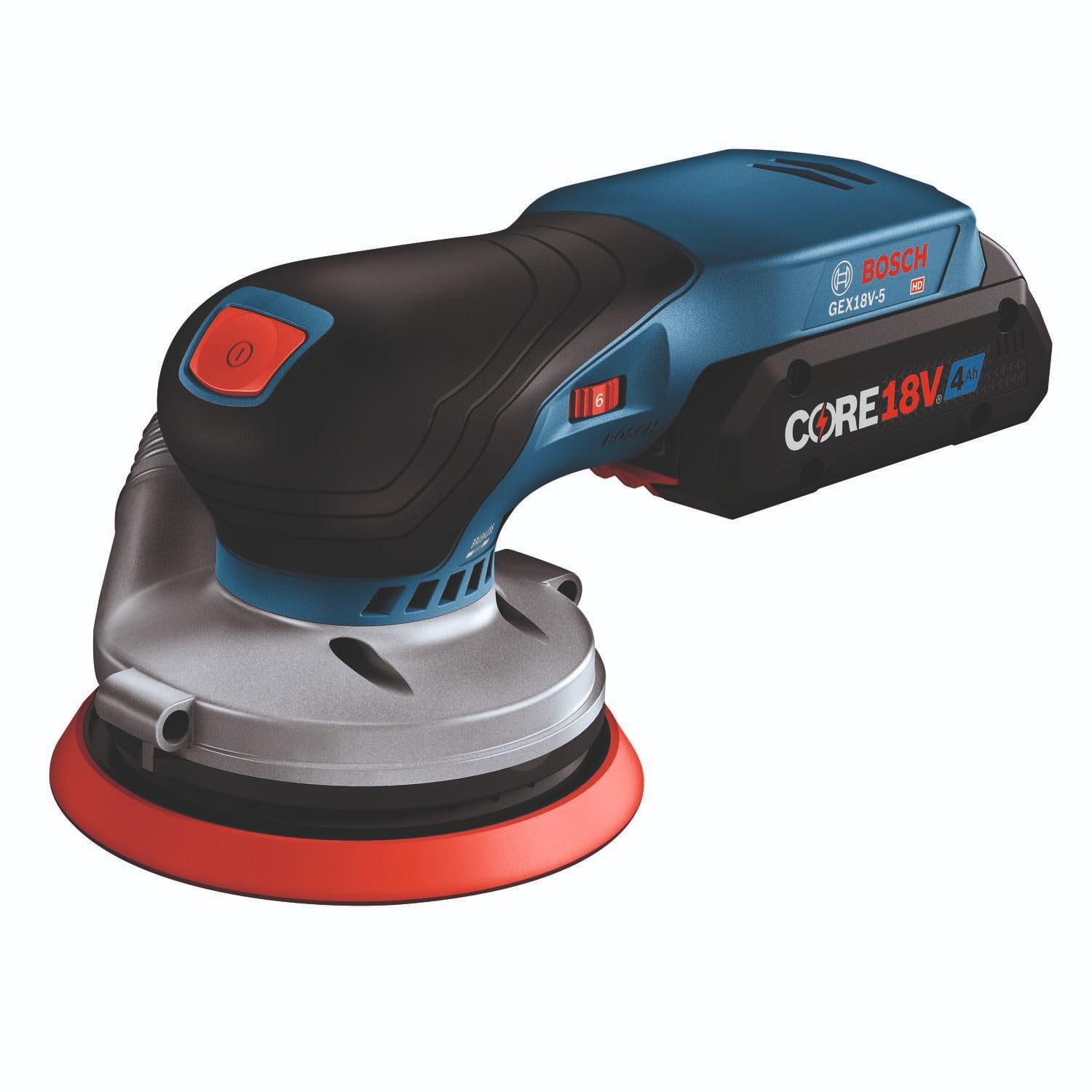 Foto 3 | Lijadora Random Orbit Bosch Gex18v-5b15 De 18 V Con Batería De 4 Ah - Venta Internacional.