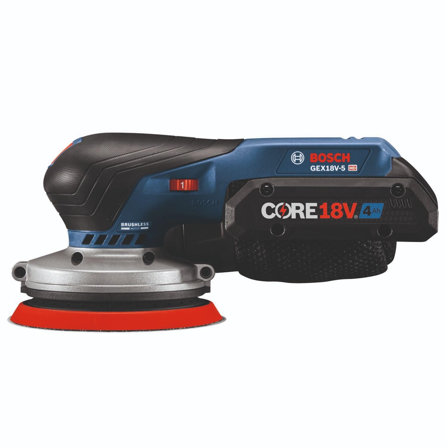 Foto 4 | Lijadora Random Orbit Bosch Gex18v-5b15 De 18 V Con Batería De 4 Ah - Venta Internacional.