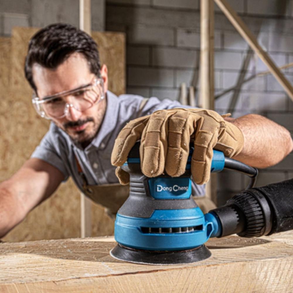 Foto 4 pulgar | Lijadora Orbital 5´ 380w + Cepillo De Madera 500w Dongcheng