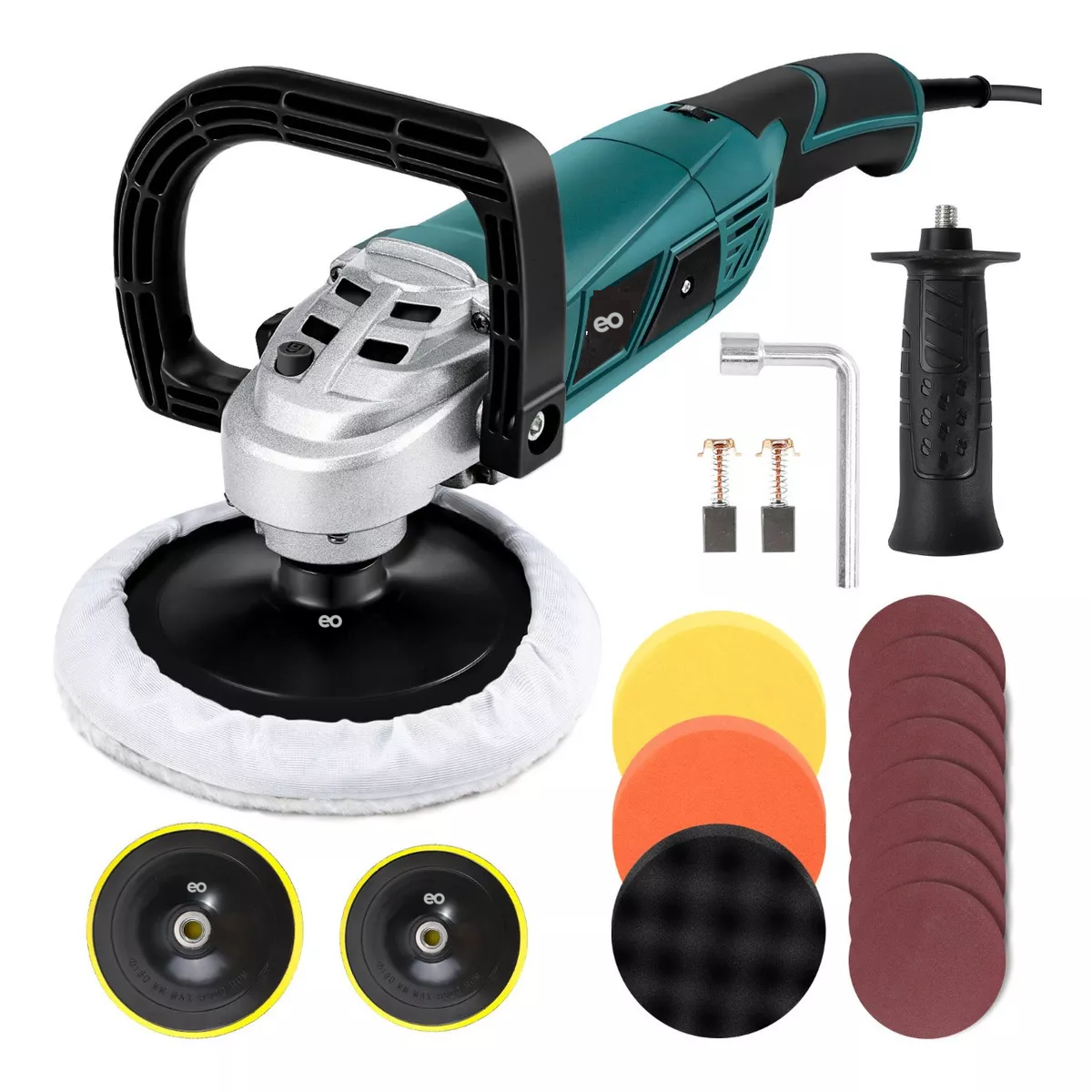 Language Pulidora Y Lijadora Profesional Para Autos De 180 Mm Y 1400w Eo Safe Imports Esi-4178-1 Azul