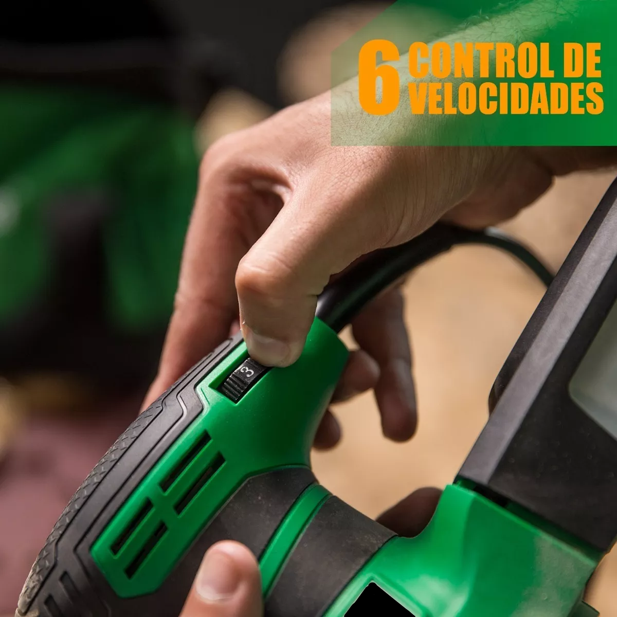Foto 6 pulgar | Lijadora Roto Orbital 5'' De 13000 Opm 450w Eo Safe Imports Esi-7090-1 Verde