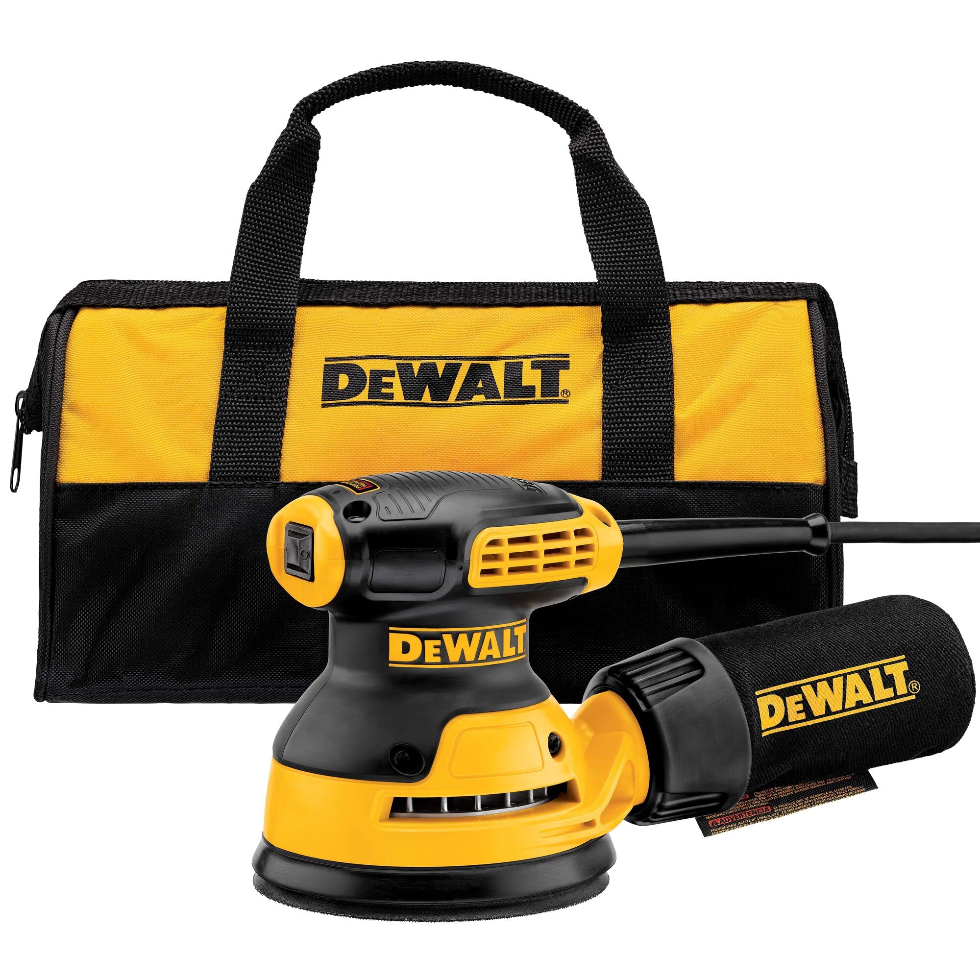 Lijadora Orbital Dewalt Dwe6421k 3a, 12 000 Ppm, 5 Pulgadas, Con Cable - Venta Internacional.